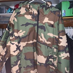 North face camp rain jacket